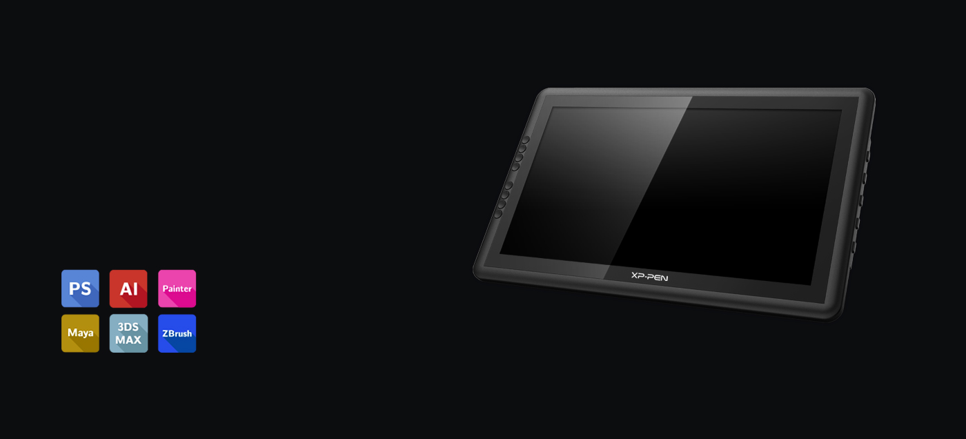 XP-Pen Artist 16 Pro pen tablet monitor Versatility and Compatibility 