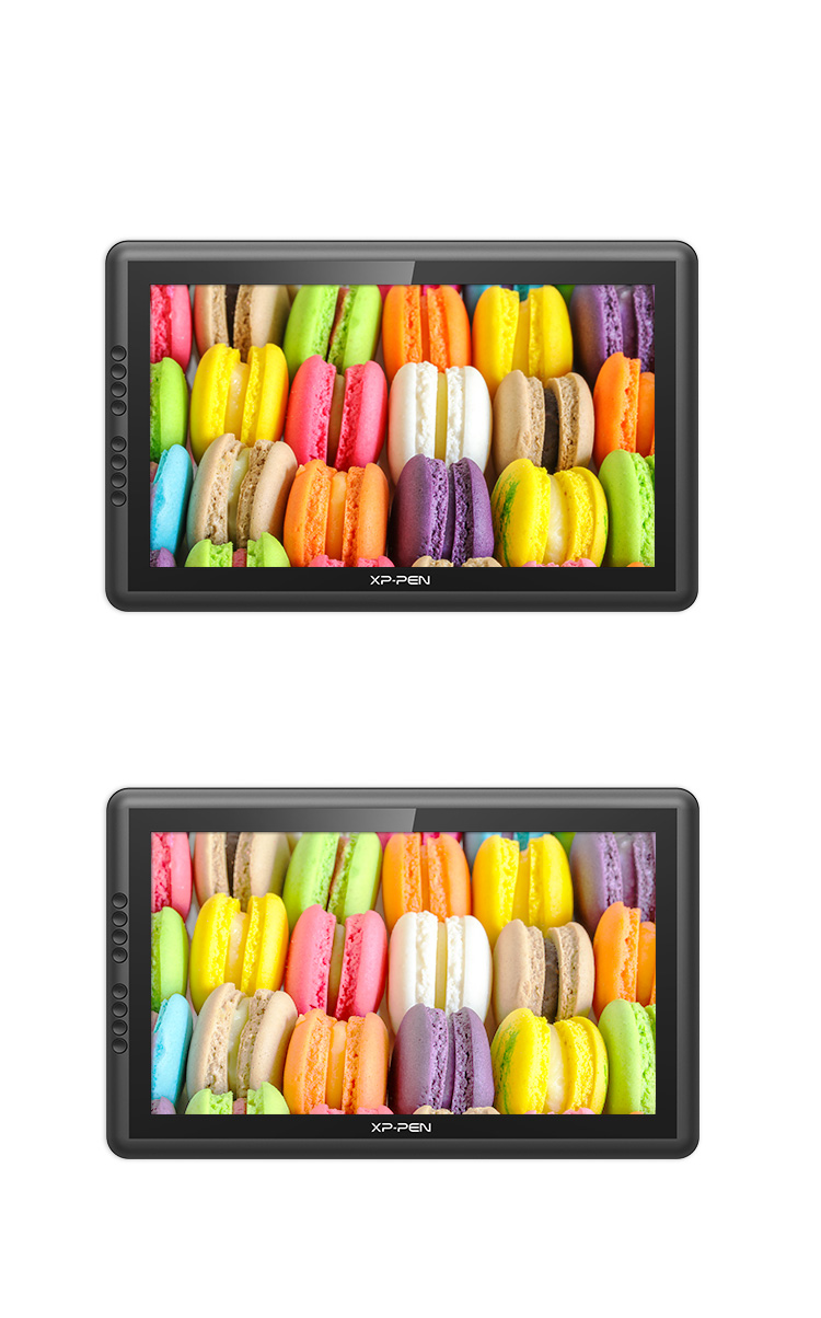  Artist 16 Pro display tablet compare to Artist 16 in Adobe® RGB 